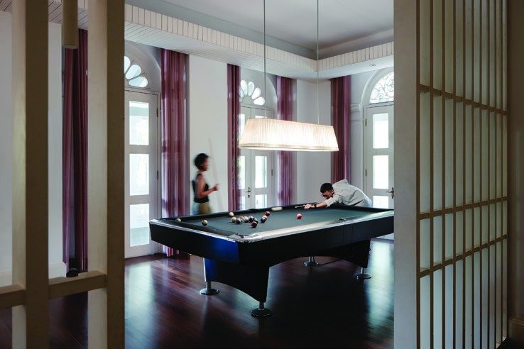 Billiard room