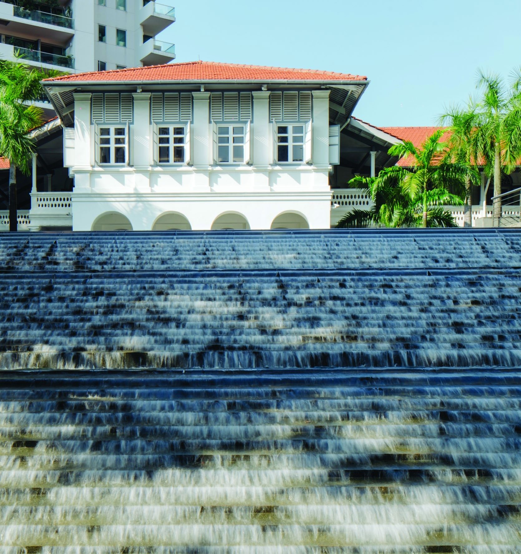 The colonial clubhouse