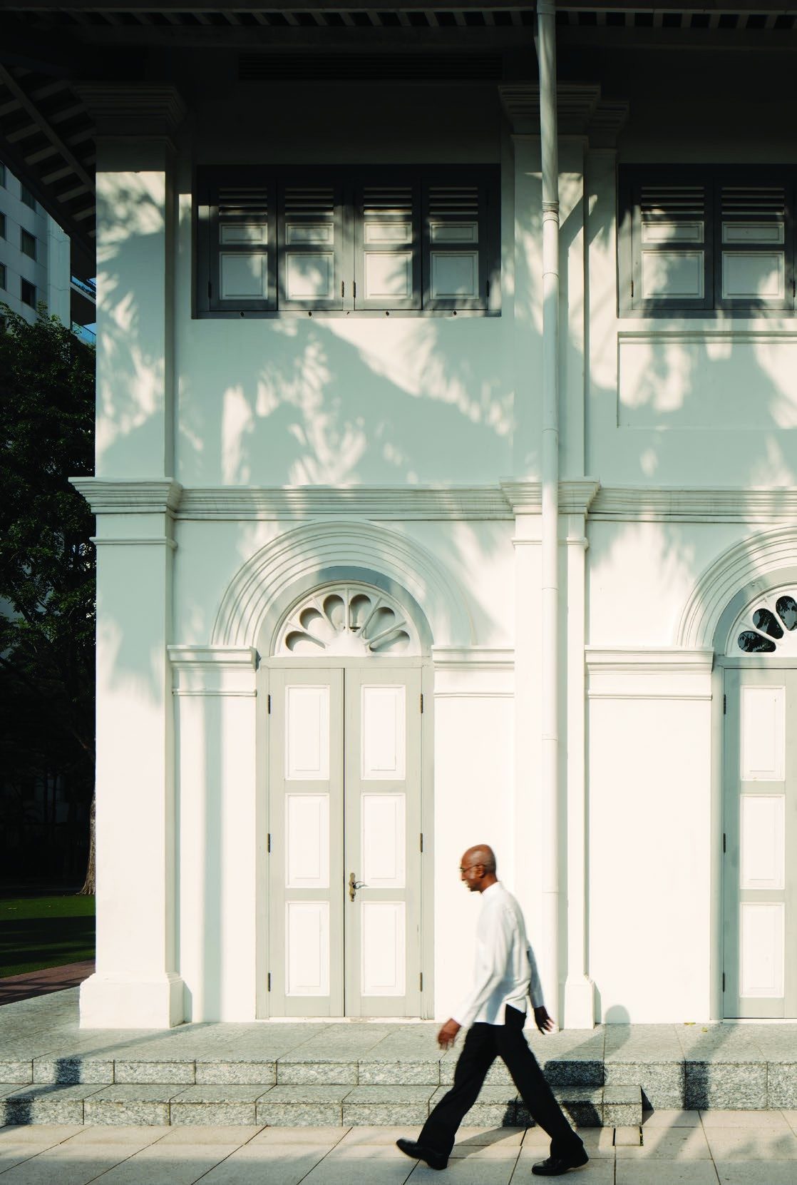 Concierge entrance
