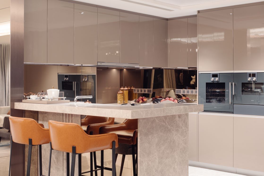 Gourmet kitchen