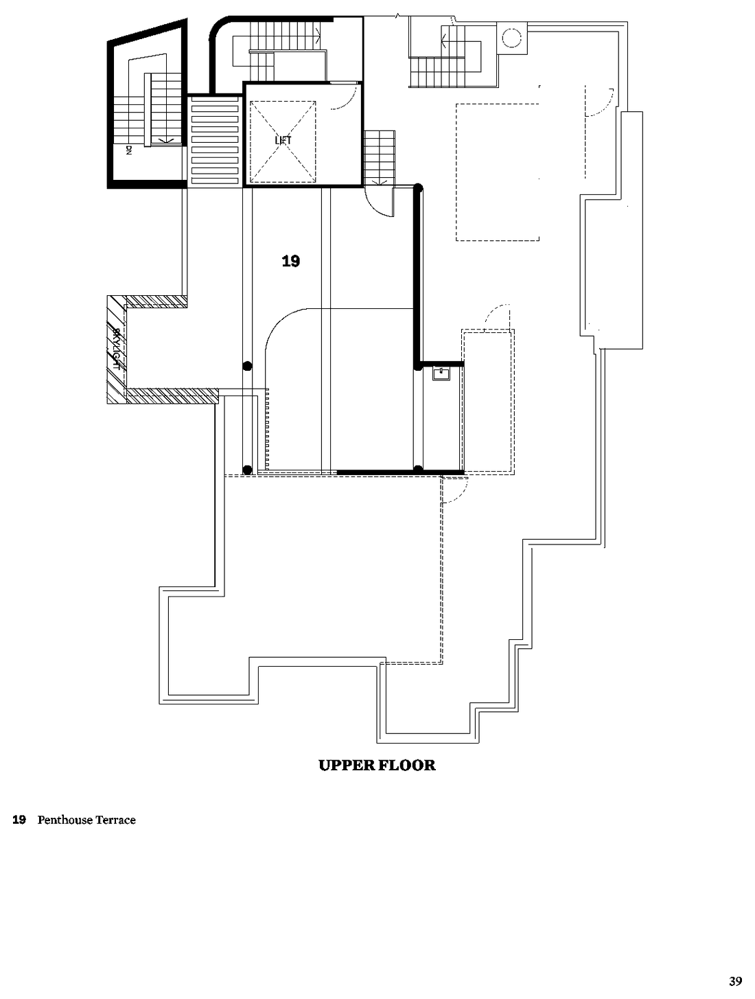 The Penthouse · upper floor